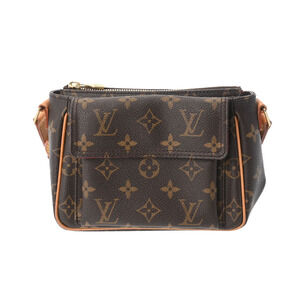 Louis Vuitton Monogram Viva Cite Brown Canvas Shoulder Bag